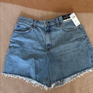 Curve Love Abercrombie Denim Shorts NWT